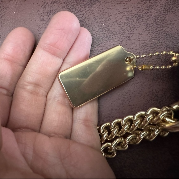 Coach Klare Crossbody With Rainbow Linear Quilting - Picture 10 of 14